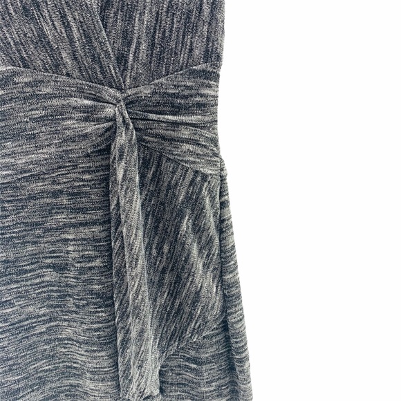 Anthro Maeve ‘Surplus’ Gray Knit Wrap Dress | S - Picture 6 of 11